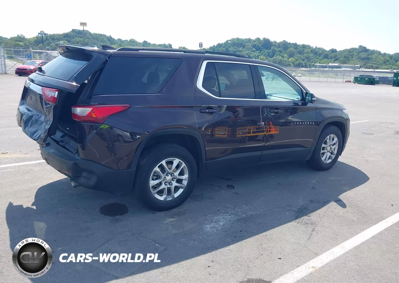 2020 Chevrolet Traverse Fwd Lt Cloth VIN:1GNERGKW8LJ322137 - 4