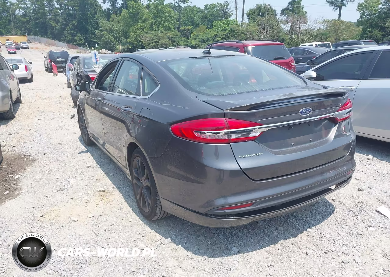 2018 Ford Fusion S VIN:3FA6P0G74JR200394 - 3