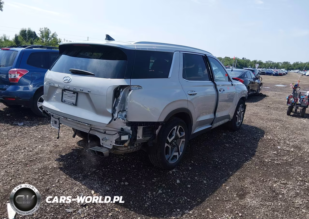 2024 Hyundai Palisade Sel VIN:KM8R44GE0RU705323 - 4