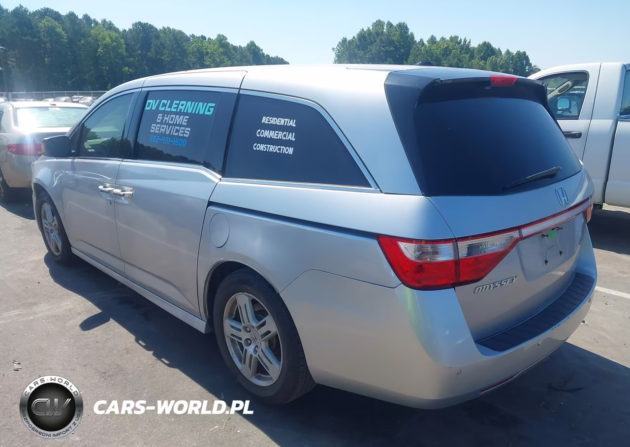 2011 Honda Odyssey Touring-Touring Elite VIN:5FNRL5H96BB076504 - 3