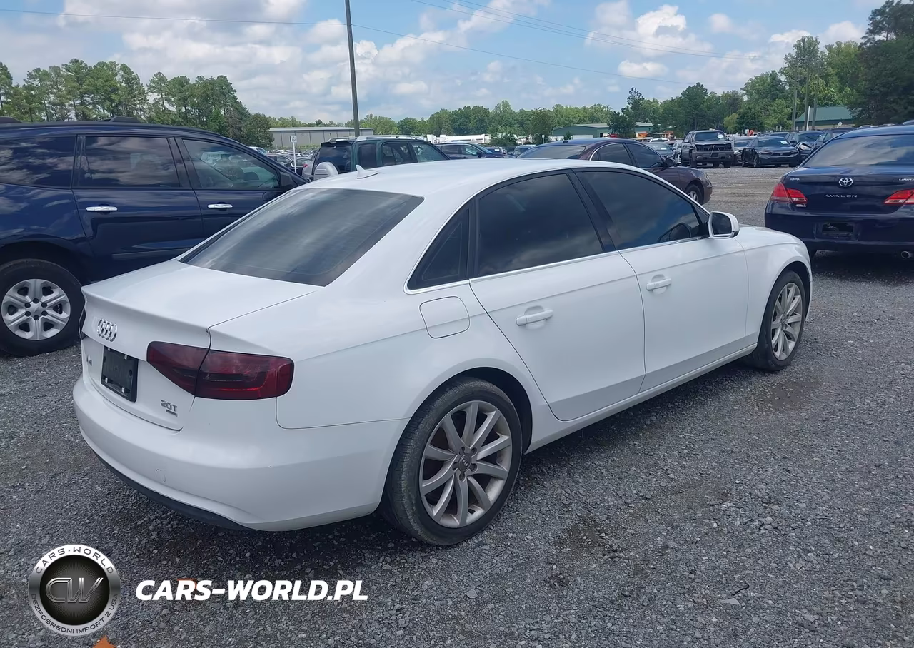 2013 Audi A4 2.0T Premium VIN:WAUFFAFL0DN018794 - 4