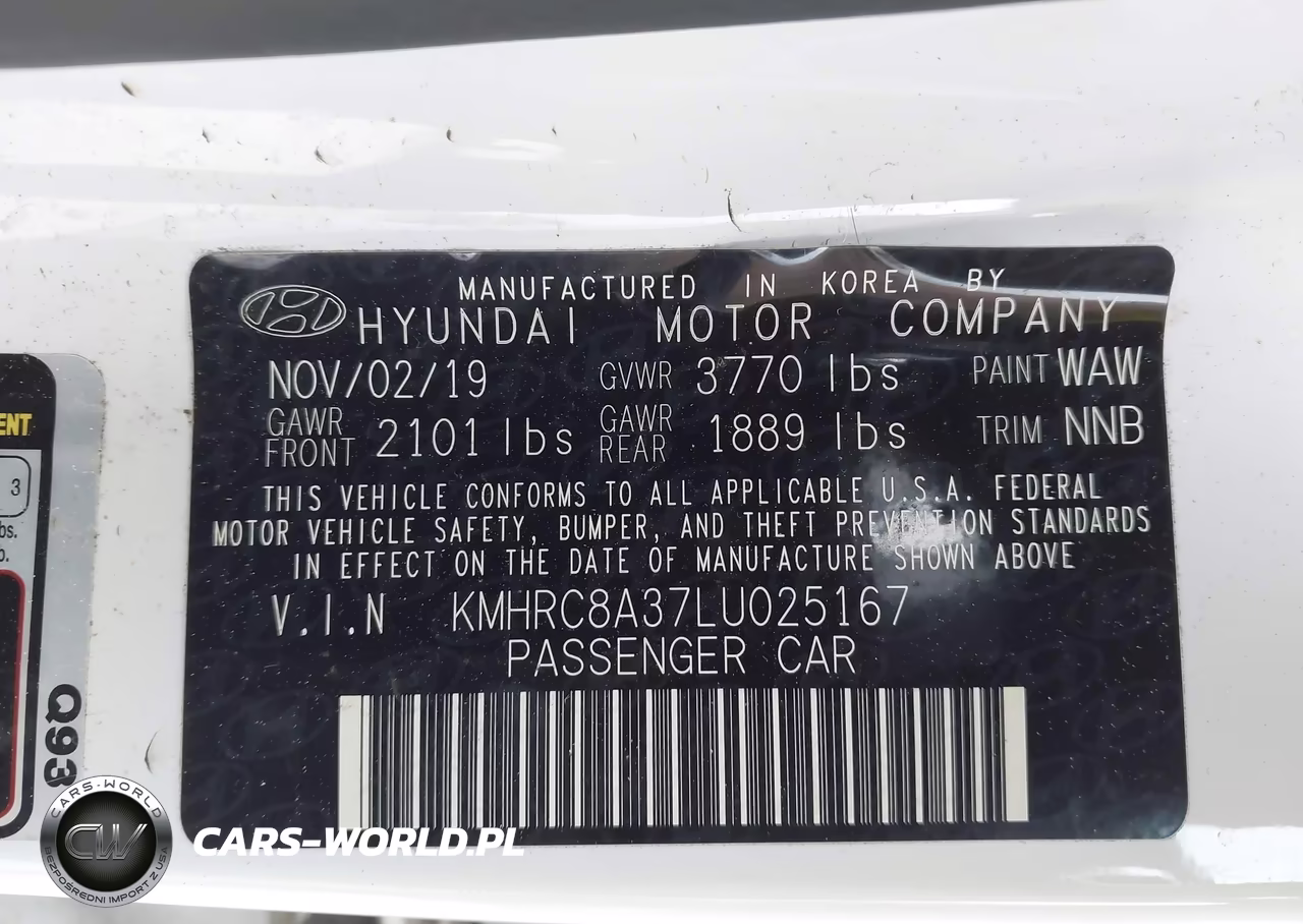 2020 Hyundai Venue Sel VIN:KMHRC8A37LU025167 - 9