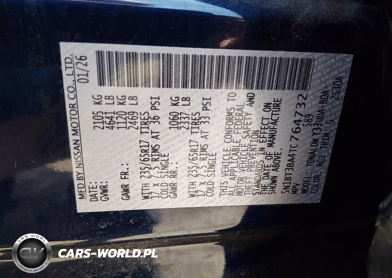 2026 Nissan Rogue Sv VIN:5N1BT3BA4TC764732 - 9