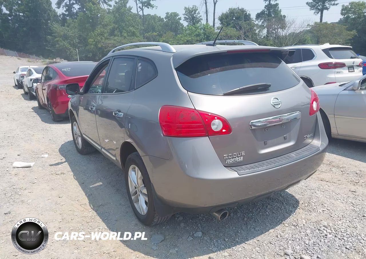 2013 Nissan Rogue Sv VIN:JN8AS5MV7DW620479 - 3