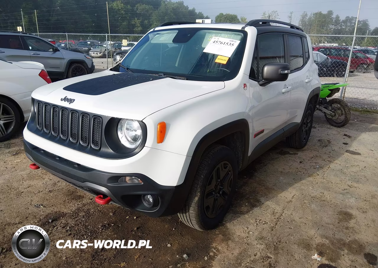 2018 Jeep Renegade Trailhawk 4X4 VIN:ZACCJBCB0JPH64722 - 2