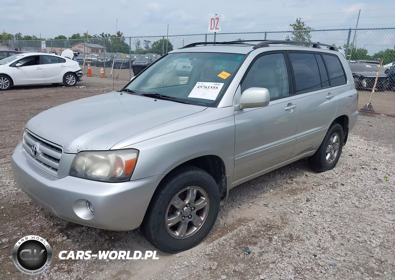 2007 Toyota Highlander V6 (2 Rows) (A5) VIN:JTEHP21A270187734 - 2