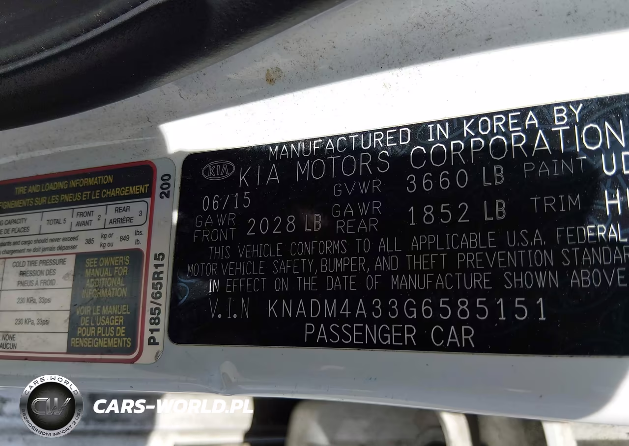 2016 Kia Rio Lx VIN:KNADM4A33G6585151 - 9
