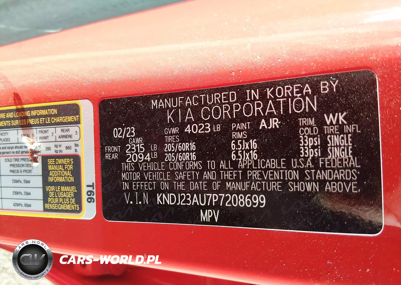 2023 Kia Soul Lx VIN:KNDJ23AU7P7208699 - 9