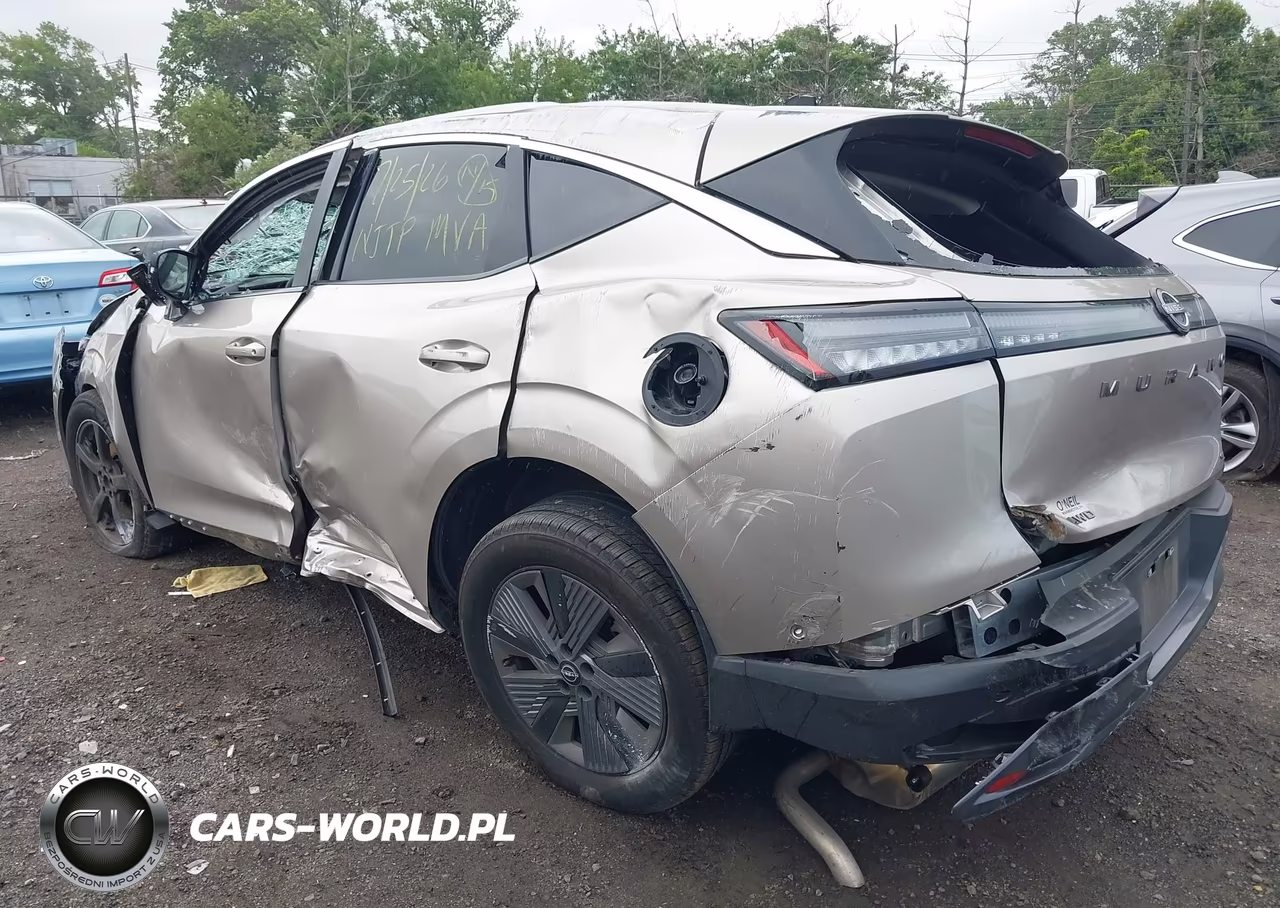 2025 Nissan Murano Sl VIN:5N1AZ3CS2SC130514 - 3