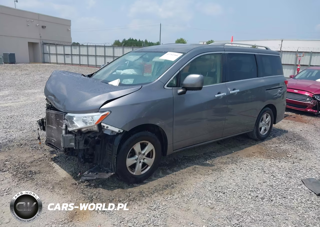 2017 Nissan Quest Sv VIN:JN8AE2KP1H9168284 - 2