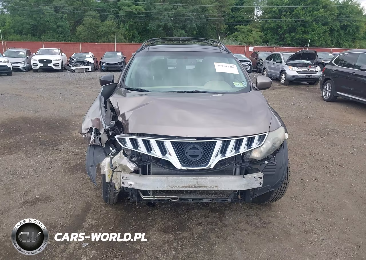 2010 Nissan Murano Sl VIN:JN8AZ1MW2AW140178 - 12