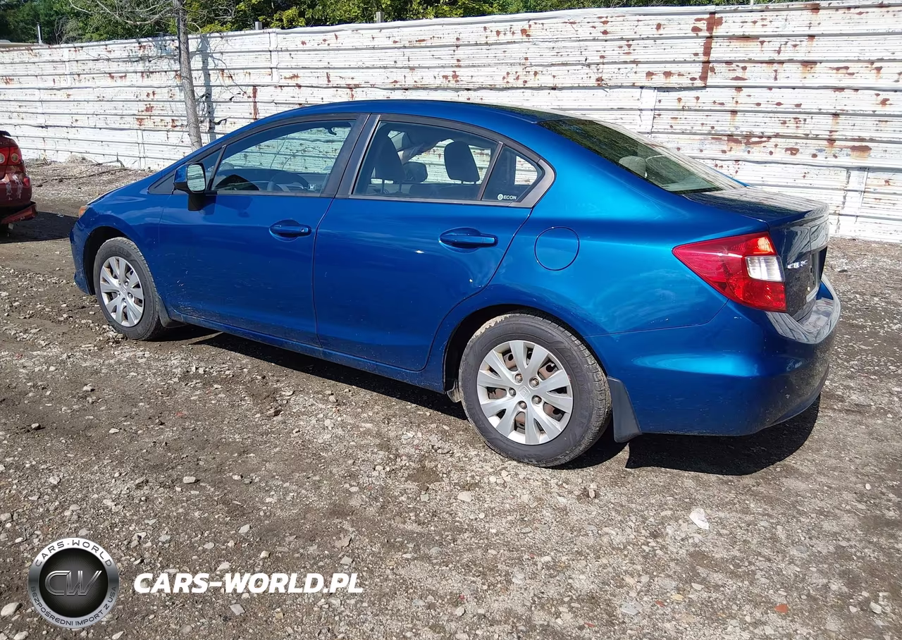2012 Honda Civic Lx VIN:19XFB2F50CE061914 - 3