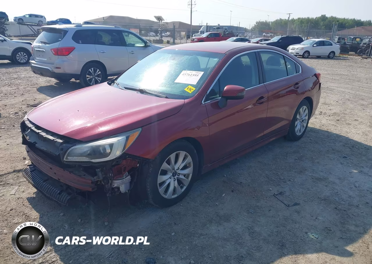 2016 Subaru Legacy 2.5I Premium VIN:4S3BNAF62G3055876 - 2