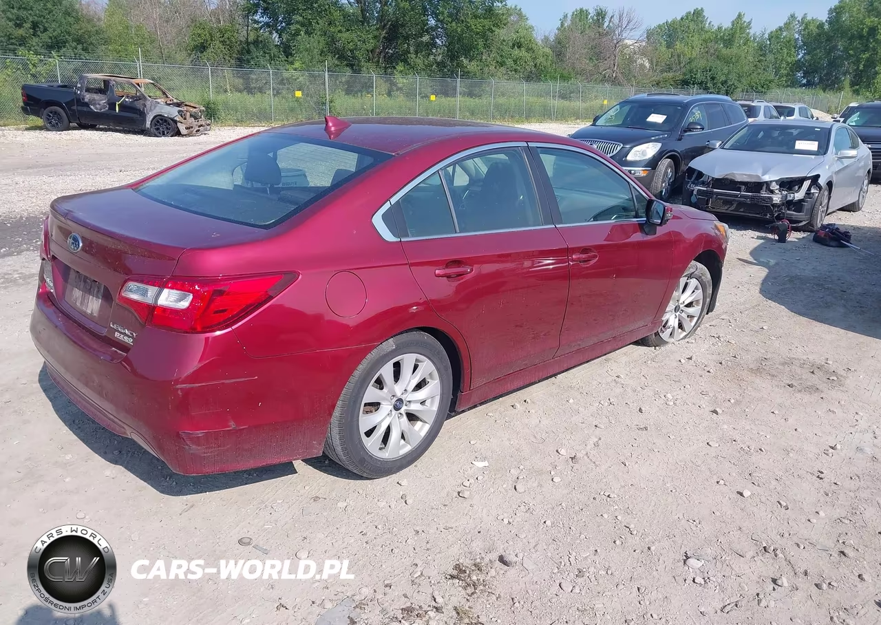 2016 Subaru Legacy 2.5I Premium VIN:4S3BNAF62G3055876 - 4