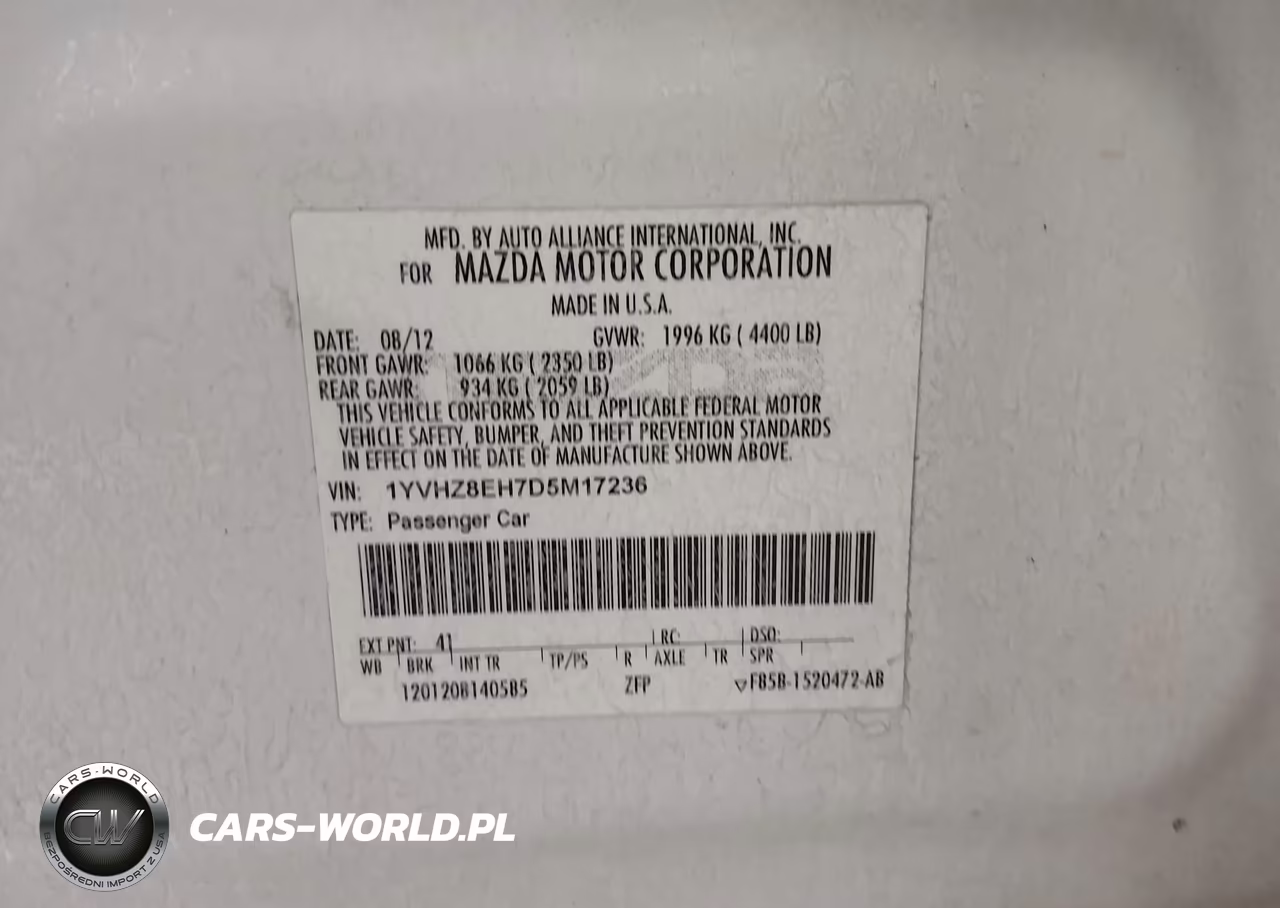 2013 Mazda Mazda6 I Touring Plus VIN:1YVHZ8EH7D5M17236 - 9
