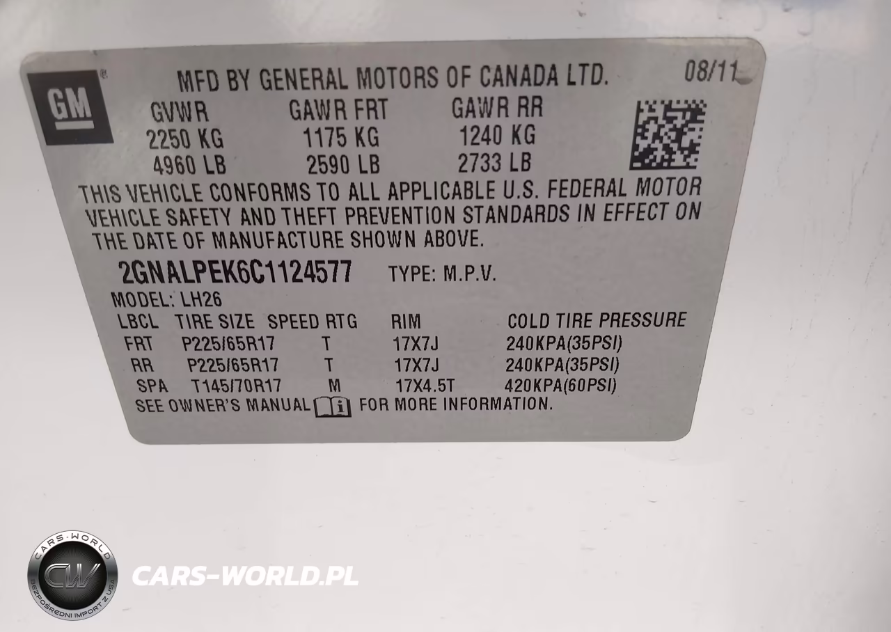 2012 Chevrolet Equinox Lt W-2Lt VIN:2GNALPEK6C1124577 - 9
