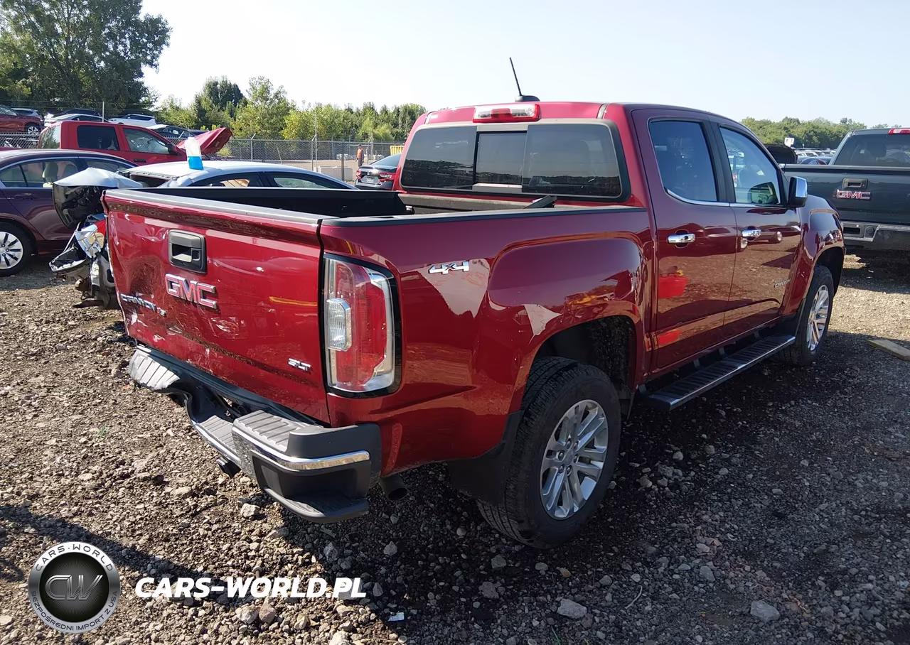 2017 GMC Canyon 4Wd Slt VIN:1GTG6DEN2H1175171 - 4