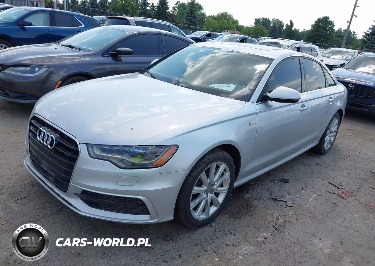 2012 Audi A6 3.0T Prestige VIN:WAUHGAFCXCN076139 - 2