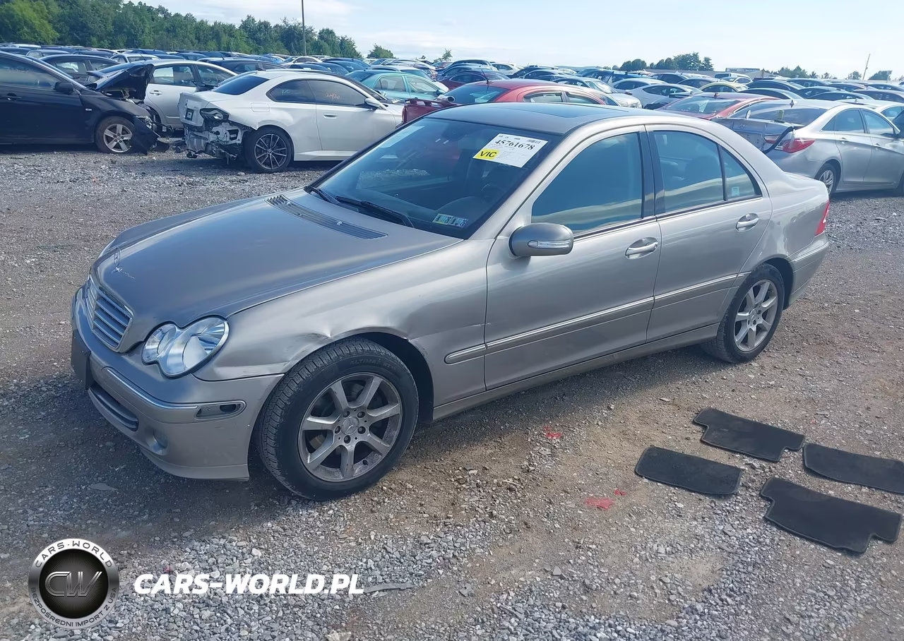 2007 Mercedes-Benz C 280 Luxury VIN:WDBRF54H07F880433 - 2