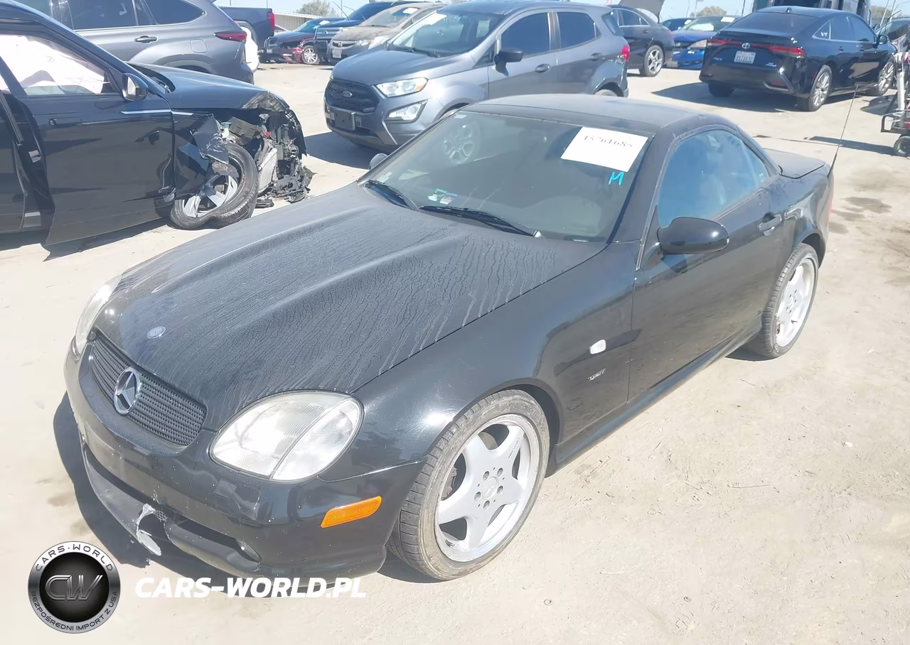 2000 Mercedes-Benz Slk 230 Kompressor VIN:WDBKK47F9YF145386 - 2