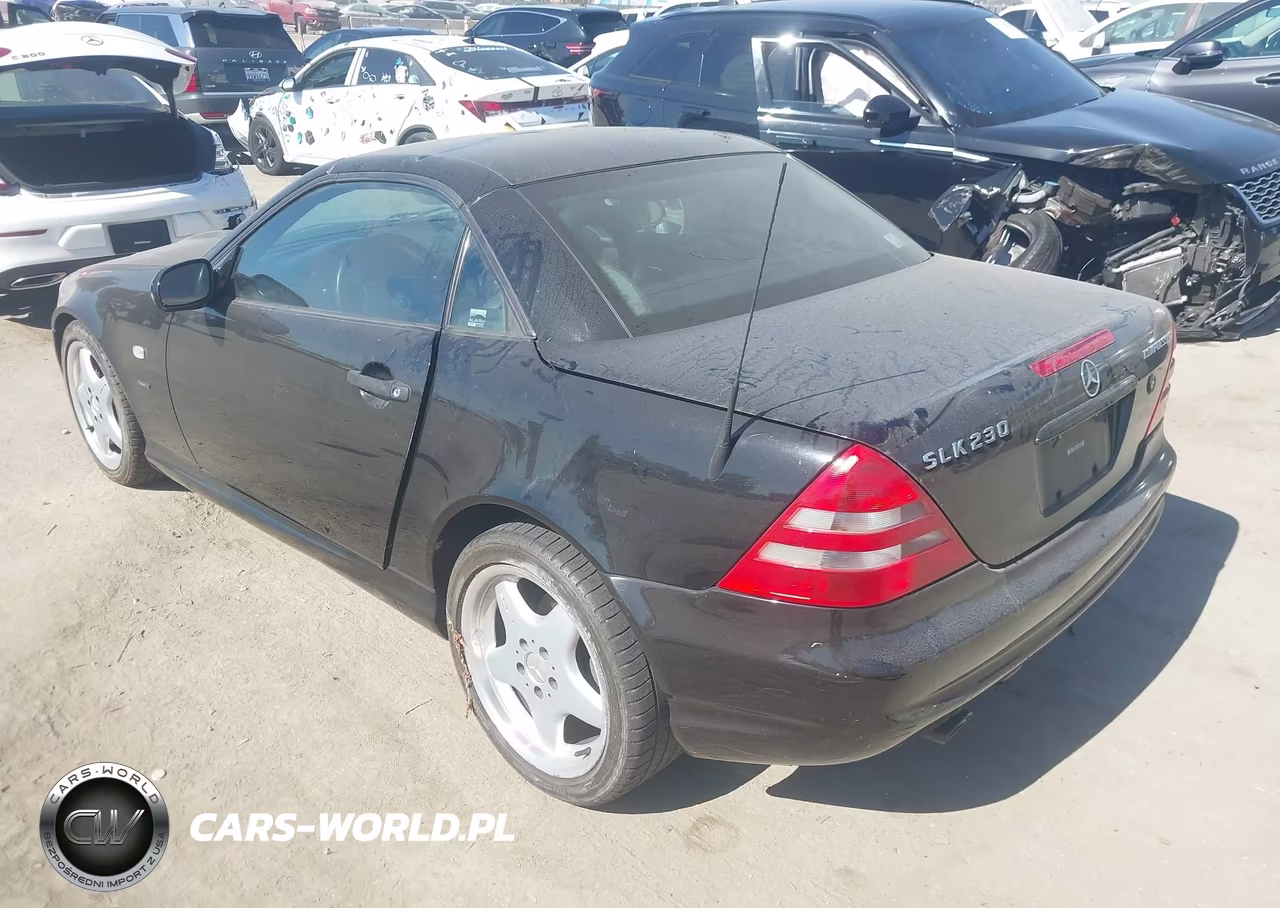 2000 Mercedes-Benz Slk 230 Kompressor VIN:WDBKK47F9YF145386 - 3