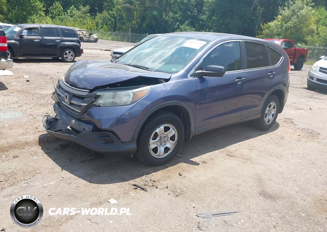 2013 Honda Cr-V Lx VIN:3CZRM3H38DG701523 - 2