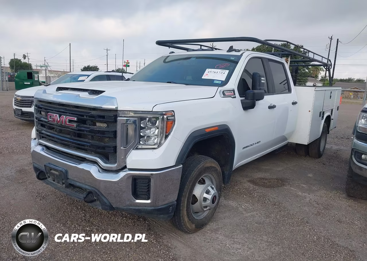 2020 GMC Sierra 3500Hd Chassis VIN:1GD48PEY7LF332001 - 2