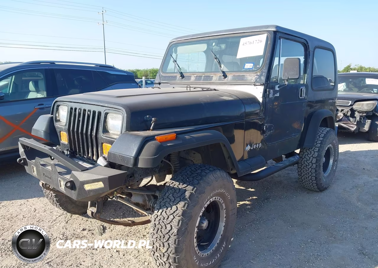 1991 Jeep Wrangler - Yj S VIN:2J4FY19P9MJ153683 - 2