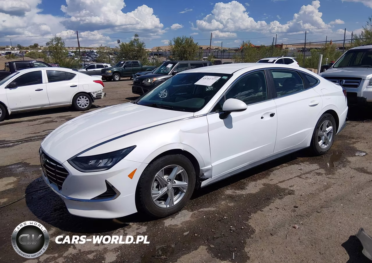 2021 Hyundai Sonata Se VIN:5NPEG4JA3MH080709 - 2