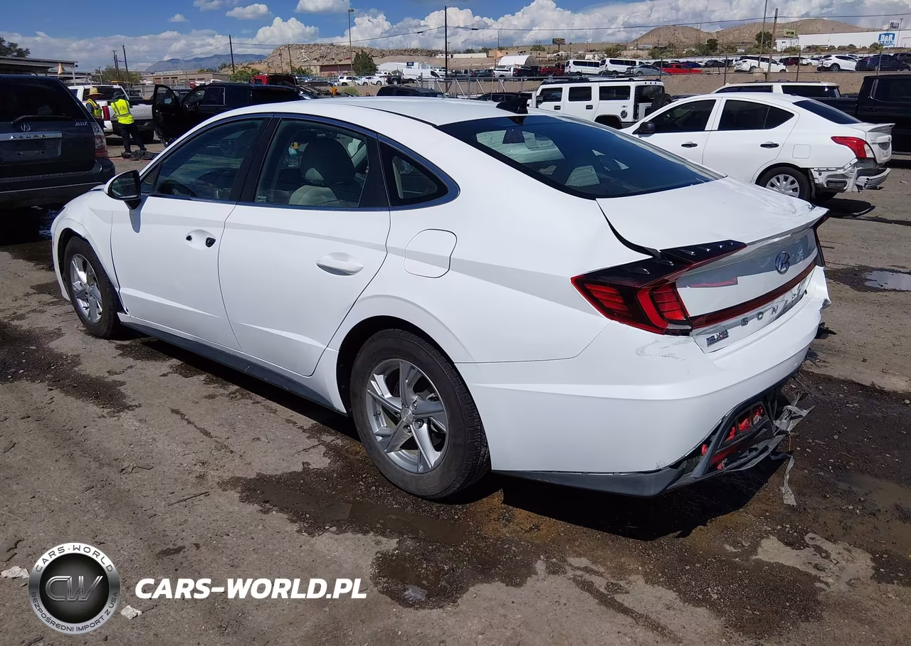 2021 Hyundai Sonata Se VIN:5NPEG4JA3MH080709 - 3