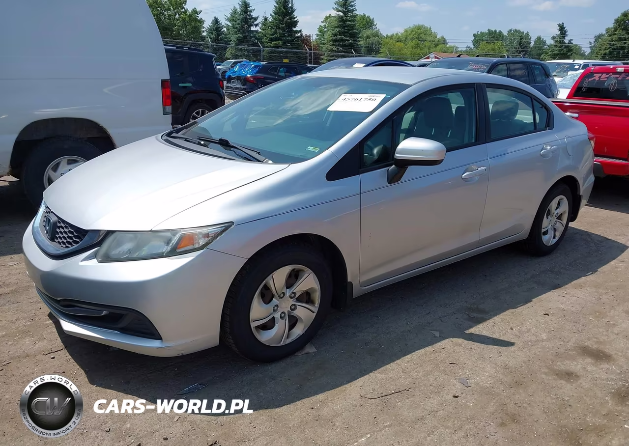 2014 Honda Civic Lx VIN:19XFB2F57EE058981 - 2