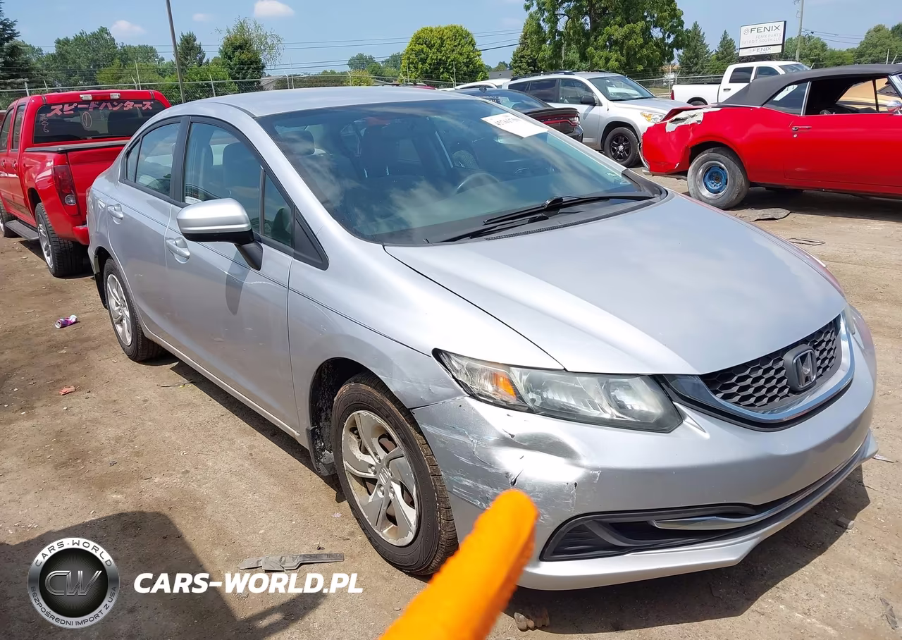 2014 Honda Civic Lx VIN:19XFB2F57EE058981 - 6