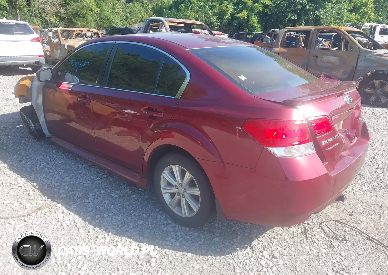 2012 Subaru Legacy 2.5I Premium VIN:4S3BMCG67C3013940 - 3
