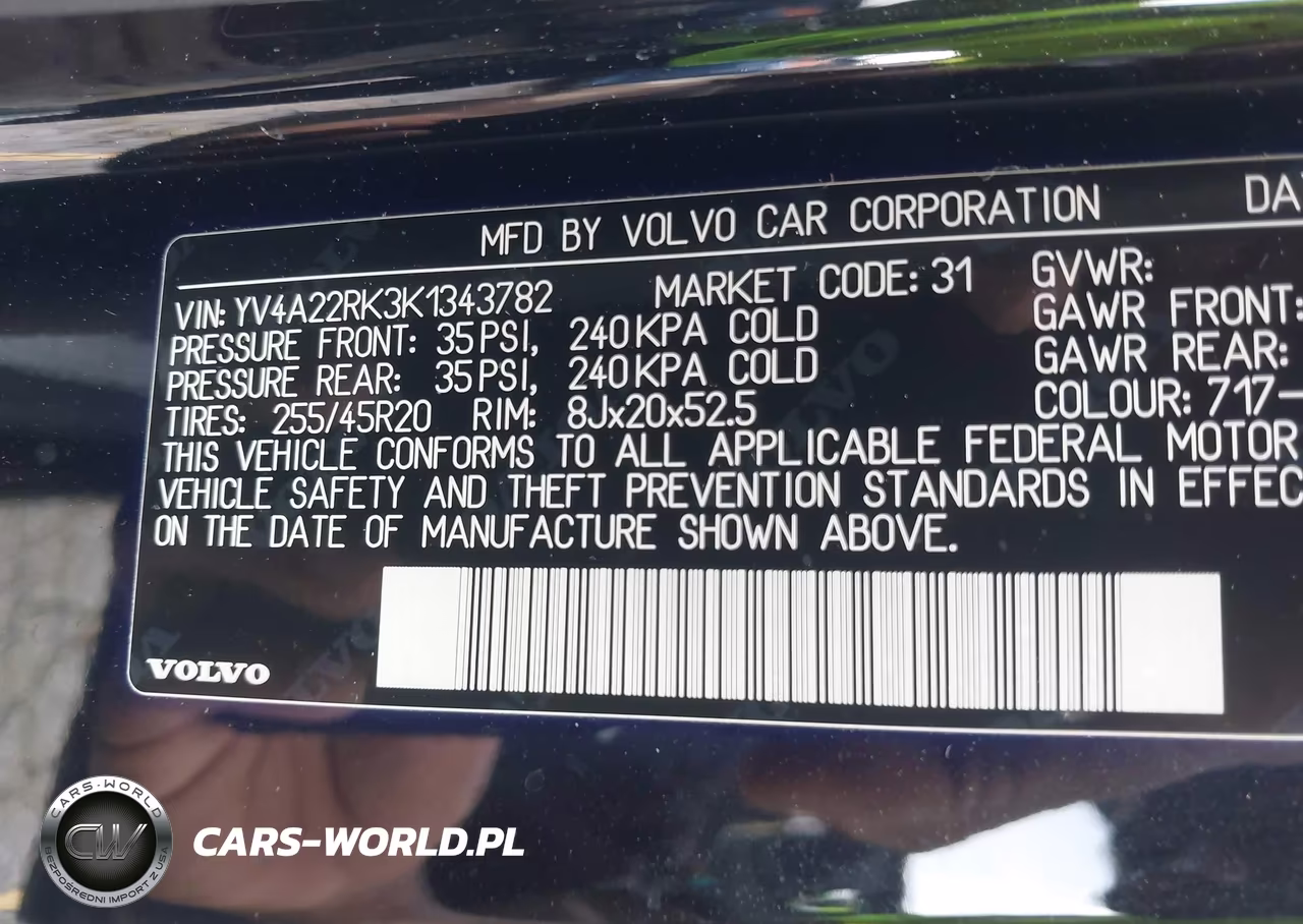 2019 Volvo Xc60 T6 Momentum VIN:YV4A22RK3K1343782 - 9