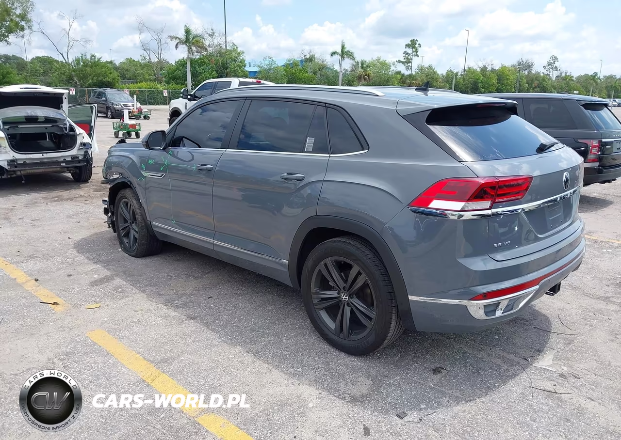 2021 Volkswagen Atlas Cross Sport 3.6L V6 Se W-Technology R-Line VIN:1V2PE2CA8MC232218 - 3