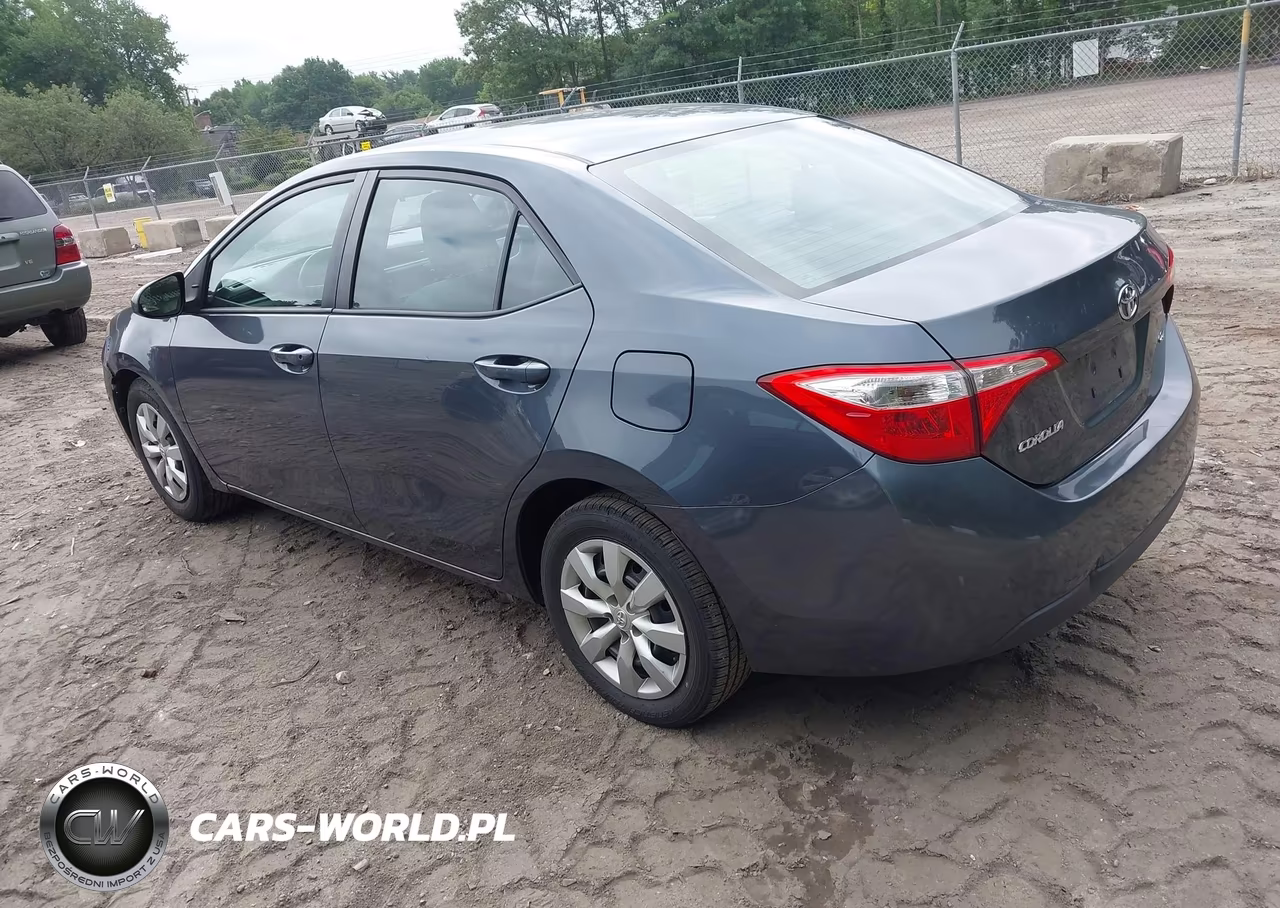 2015 Toyota Corolla Le VIN:2T1BURHE8FC410495 - 2