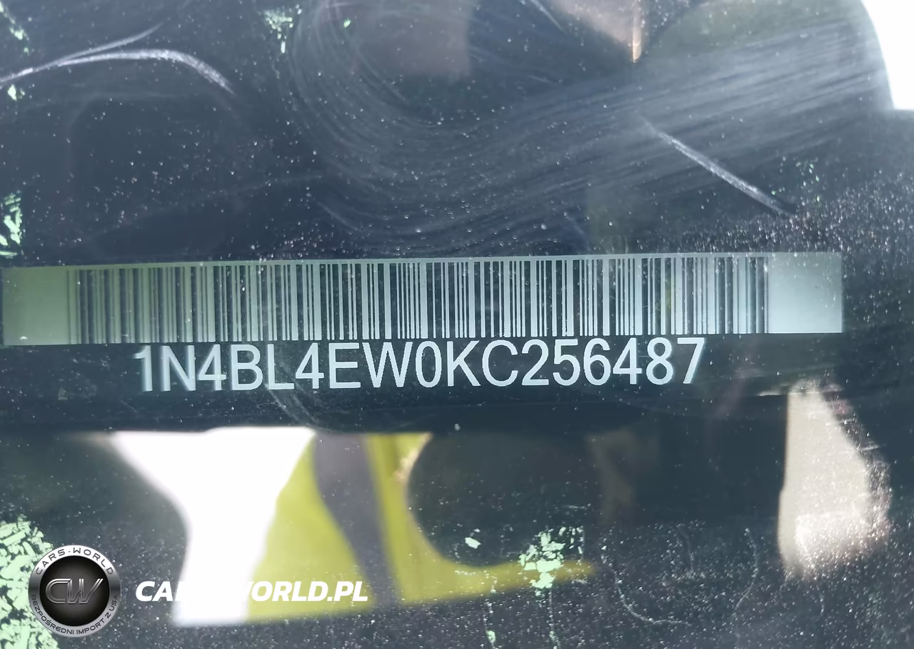 2019 Nissan Altima 2.5 Sl VIN:1N4BL4EW0KC256487 - 9