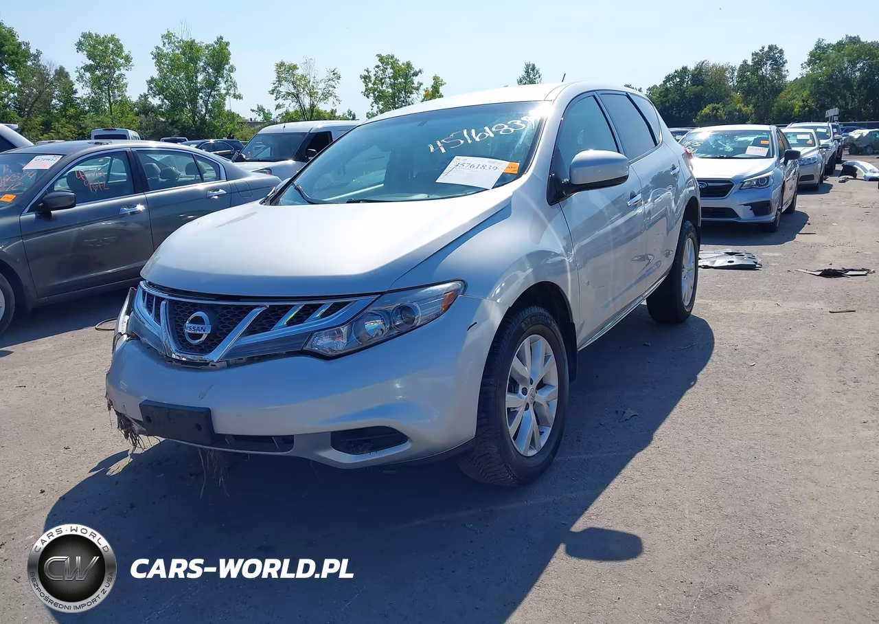 2014 Nissan Murano Le-S-Sl-Sv VIN:JN8AZ1MW4EW514179 - 2