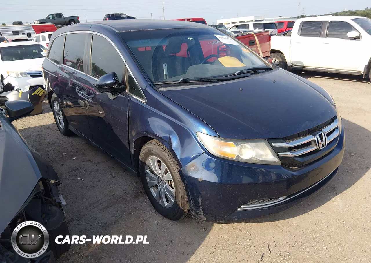 2016 Honda Odyssey Ex VIN:5FNRL5H48GB075348 - 1