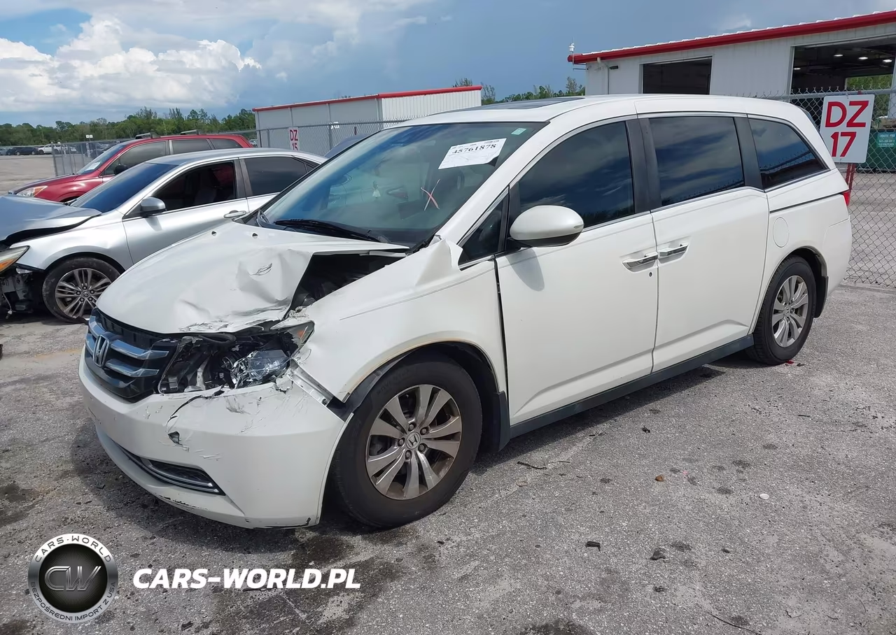 2015 Honda Odyssey Ex-L VIN:5FNRL5H60FB062545 - 2