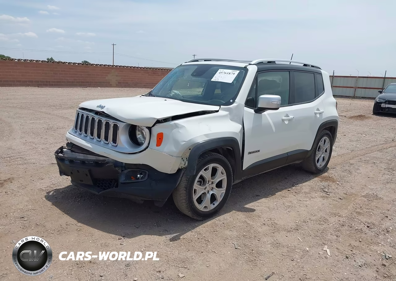 2018 Jeep Renegade Limited Fwd VIN:ZACCJADB7JPG67347 - 2