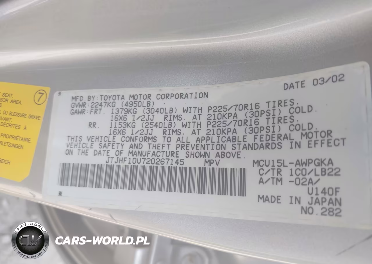 2002 Lexus Rx 300 VIN:JTJHF10U720267145 - 9