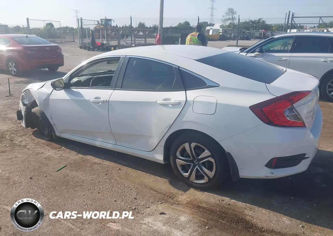 2018 Honda Civic Lx VIN:2HGFC2F51JH548880 - 3