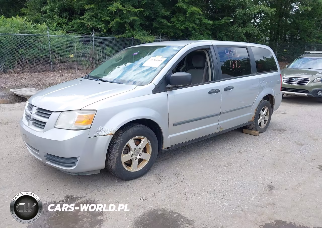 2008 Dodge Grand Caravan Se VIN:2D8HN44H88R702730 - 2