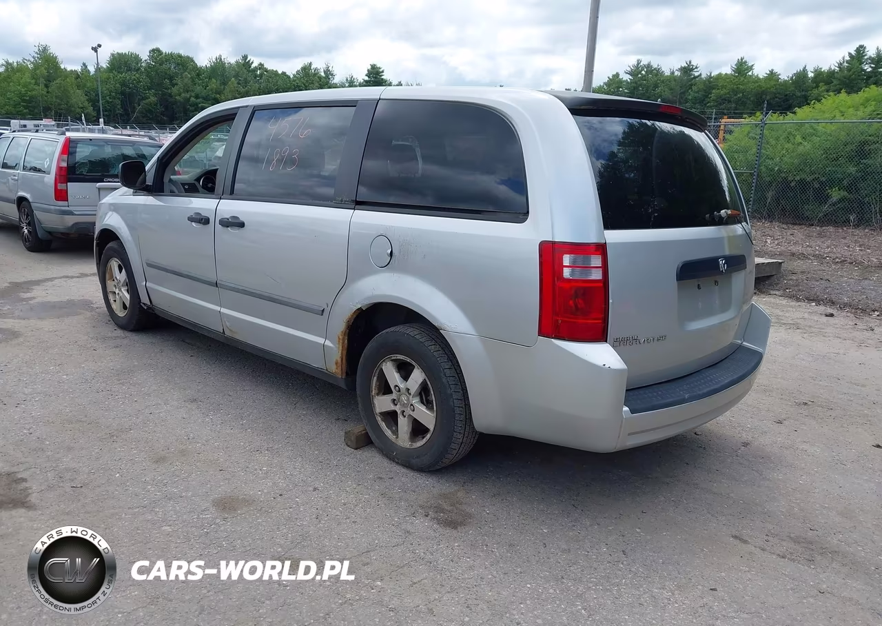 2008 Dodge Grand Caravan Se VIN:2D8HN44H88R702730 - 3