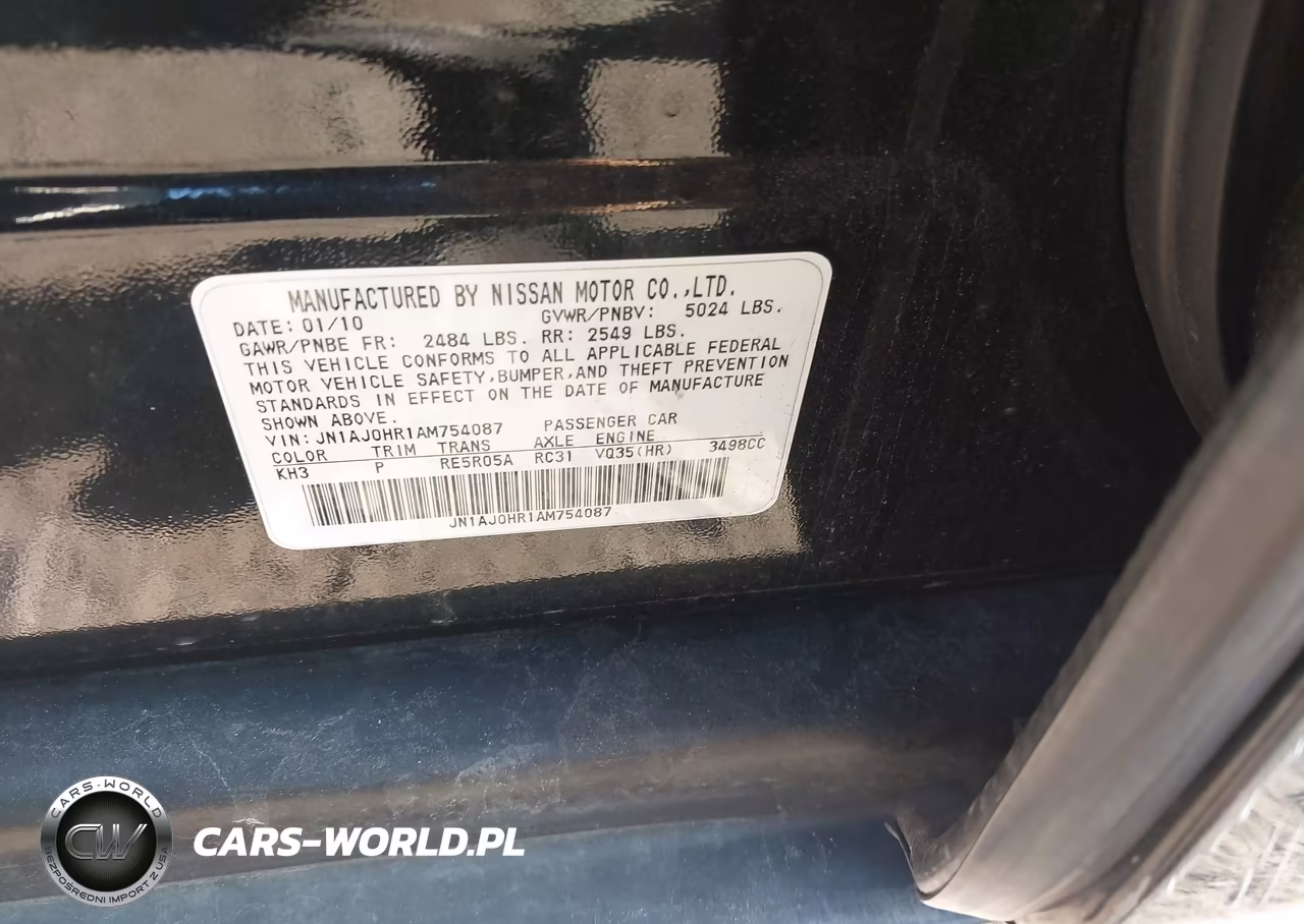 2010 Infiniti Ex35 Journey VIN:JN1AJ0HR1AM754087 - 9