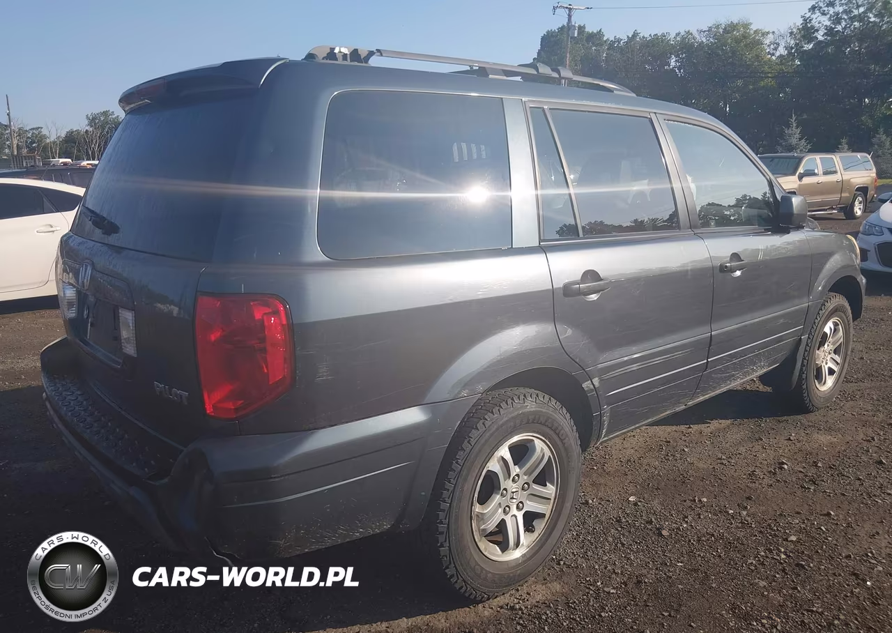 2005 Honda Pilot Ex-L VIN:5FNYF18515B030284 - 4