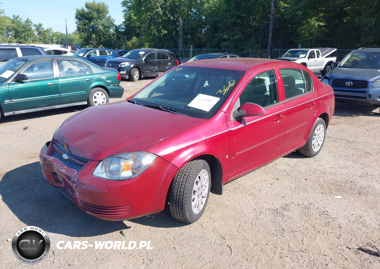 2009 Chevrolet Cobalt Lt VIN:1G1AT58H597186232 - 2