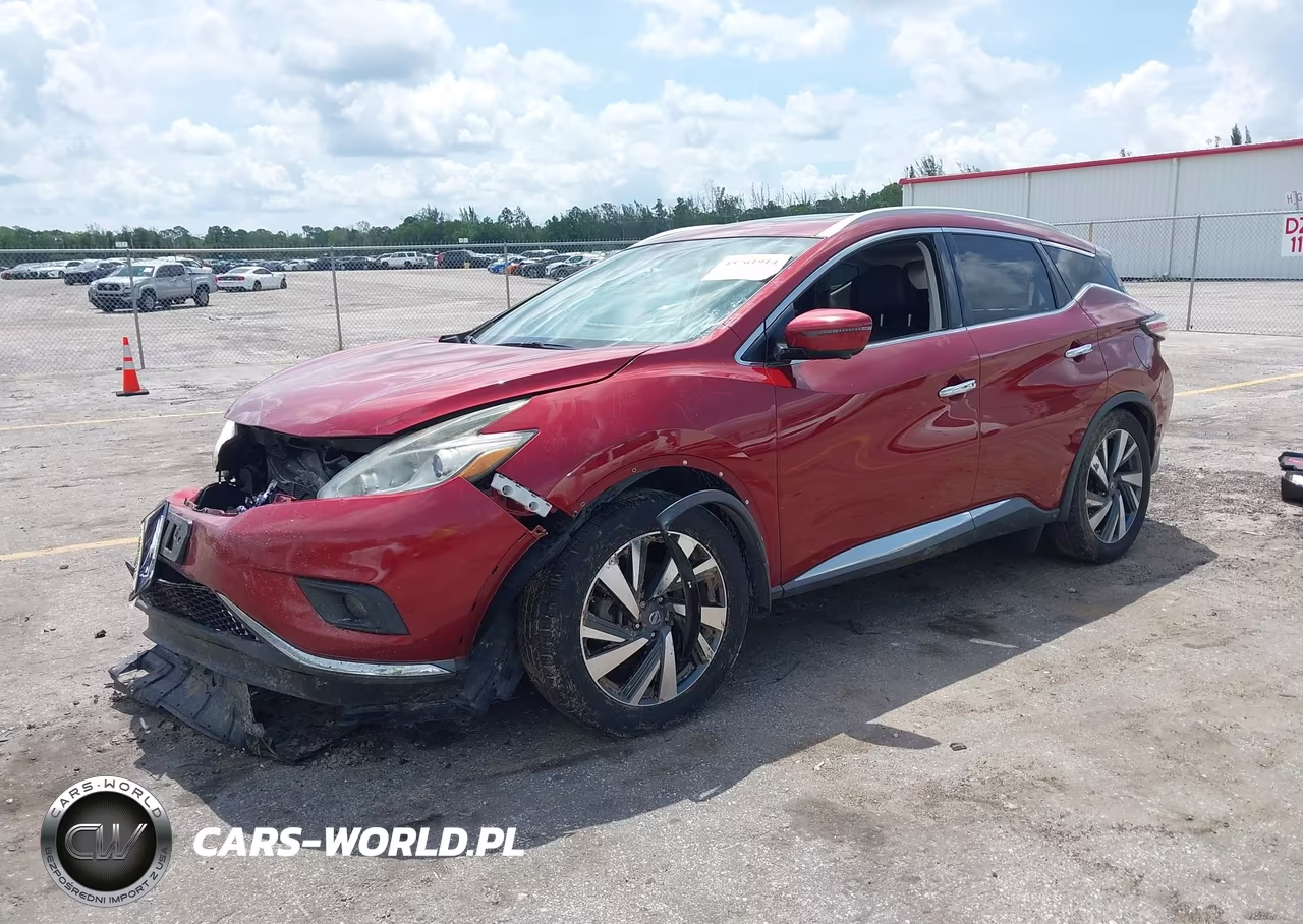 2018 Nissan Murano Platinum VIN:5N1AZ2MH6JN117331 - 2