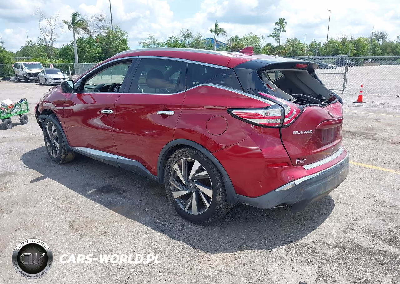 2018 Nissan Murano Platinum VIN:5N1AZ2MH6JN117331 - 3